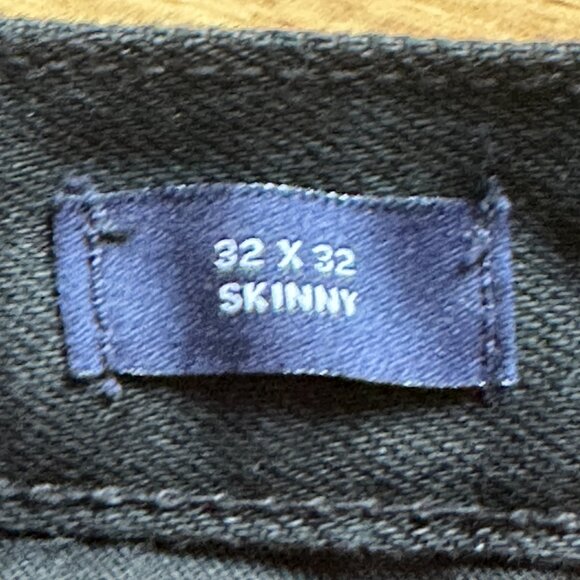 GAP 1969 Kaihara Japanese Selvedge Cotton Denim Skinny Raw 32x32 - Picture 10 of 13